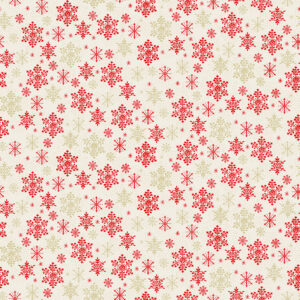Makower Scandi Christmas Red/grey FQ,1/2m & panel Advent reindeer tree star snow