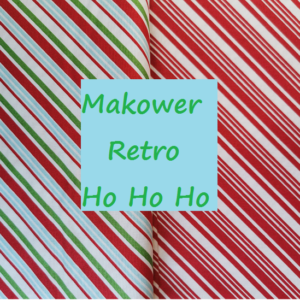 Makower Christmas Retro Ho Ho