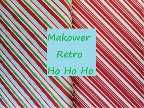 Makower Christmas Retro Ho Ho