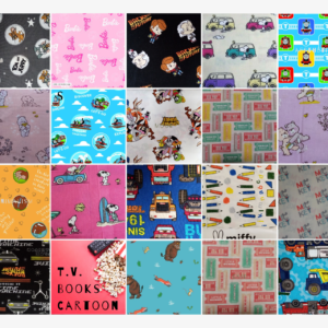 Cartoon TV Movie Books Licenced Fabric