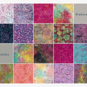 Makower Batiks Multi