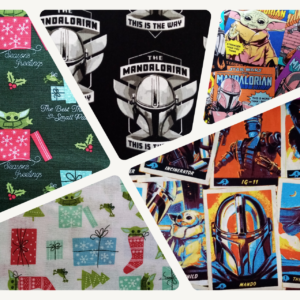 Star Wars Mandalorian Grogu Fabric