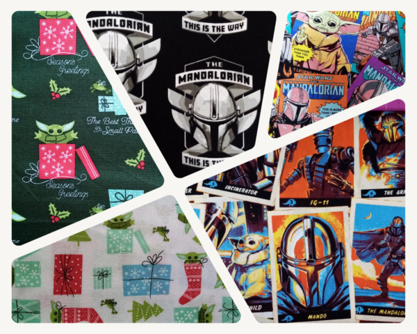 Star Wars Mandalorian Grogu Fabric