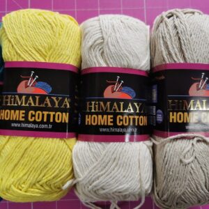 DIY Crochet Kit face Scrubbies wash cloth 2 colours 100g 5mm hook pattern & info - cream/natural