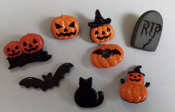 Halloween Decorative Buttons