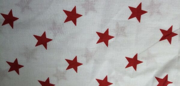 Red Star on white