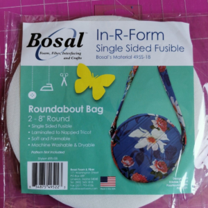 Bosal Products Katahdin batting strip R-form shapes Craft-Tex lite med UK stock - roundabout bag