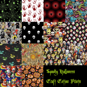 Craft Cotton Spooky Halloween Fabric