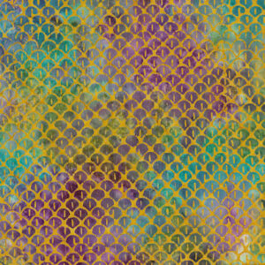 Makower Batiks Multi colours & Designs FQ & 1/2m 100% cotton floral swirl coral