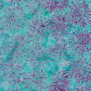 Makower Batiks Multi colours & Designs FQ & 1/2m 100% cotton floral swirl coral