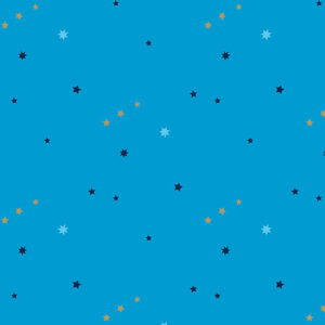 Makower Hearts & Stars Bright Fabric Libs Elliot Andover FQ & 1/2m 100% cotton