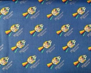 Star Wars Licenced fabric FQ-1/2m various designs Vader Luke Leia 100%cotton