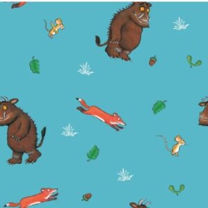 Cartoon TV Movie Books Licenced Fabric FQ & 1/2m Gruffalo Thomas mickey Barbie