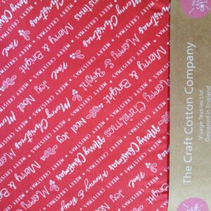 Craft Cotton Christmas Print Fabric FQ & 1/2m 100% cotton Traditional Stags Dogs