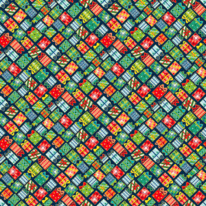 Makower Christmas Print Fabric FQ & 1/2m 100% cotton Snowflake Santa Reindeer