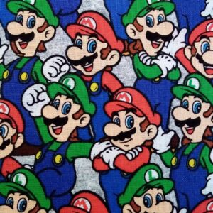Springs Creative Nintendo Super Mario Bros Fabric Luigi Peach Yoshi donkey kong