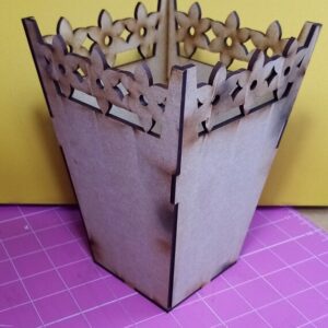 Mdf flower plant pot