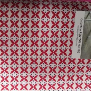 Gutermann Fabric 1/2m 100% cotton 60" Damask Baroque Floral pink red purple blue - Fenton house Krisscross