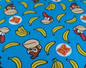 Springs Creative Nintendo Super Mario Bros Fabric Luigi Peach Yoshi donkey kong