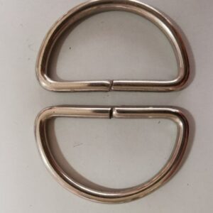 Metal Hardware for Bags Straps Dog collars leads Belts Purses dog/Trigger Hook Clips D rings Bar Sliders various sizes Heavy Duty - 2 pack D ring 1.5"