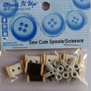 Novelty Fun Dress it Up Buttons Fairys gnomes Ice creams donuts crayons Pearl flowers sewing, crafts, apparel, scrap booking projects - sewing items
