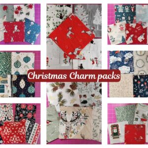 Christmas Fabric Charm Packs