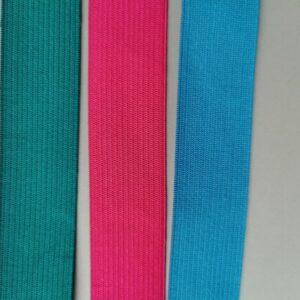 Flat Coloured Elastic various widths and colours 1m length 100% polyester brights black white 8mm- 30mm cosplay clothing sewing projects