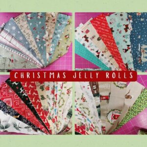 Christmas Fabric Jelly Rolls