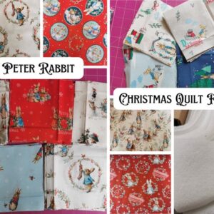 Peter Rabbit Christmas Fabric