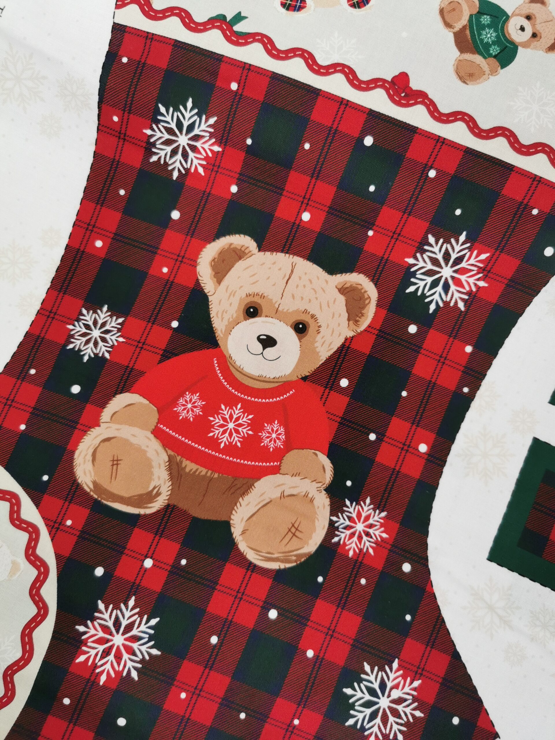 Christmas Toybox Fabric from Craft Cotton FQ, 1/2 yard, Advent and stocking panel teddy bears train soldier horse drum 100% cotton free P+P - Image 9