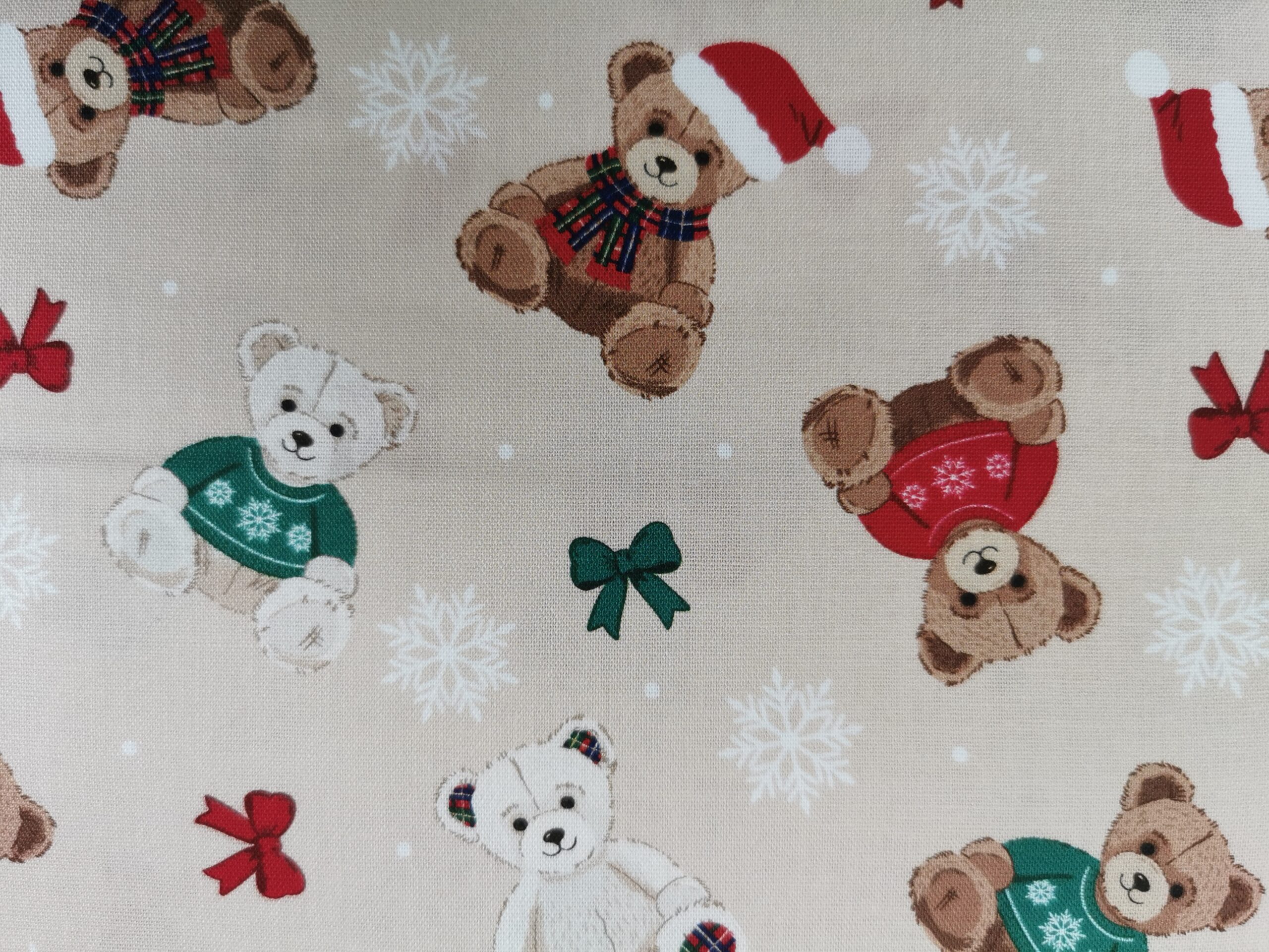 Christmas Toybox Fabric from Craft Cotton FQ, 1/2 yard, Advent and stocking panel teddy bears train soldier horse drum 100% cotton free P+P - Image 5