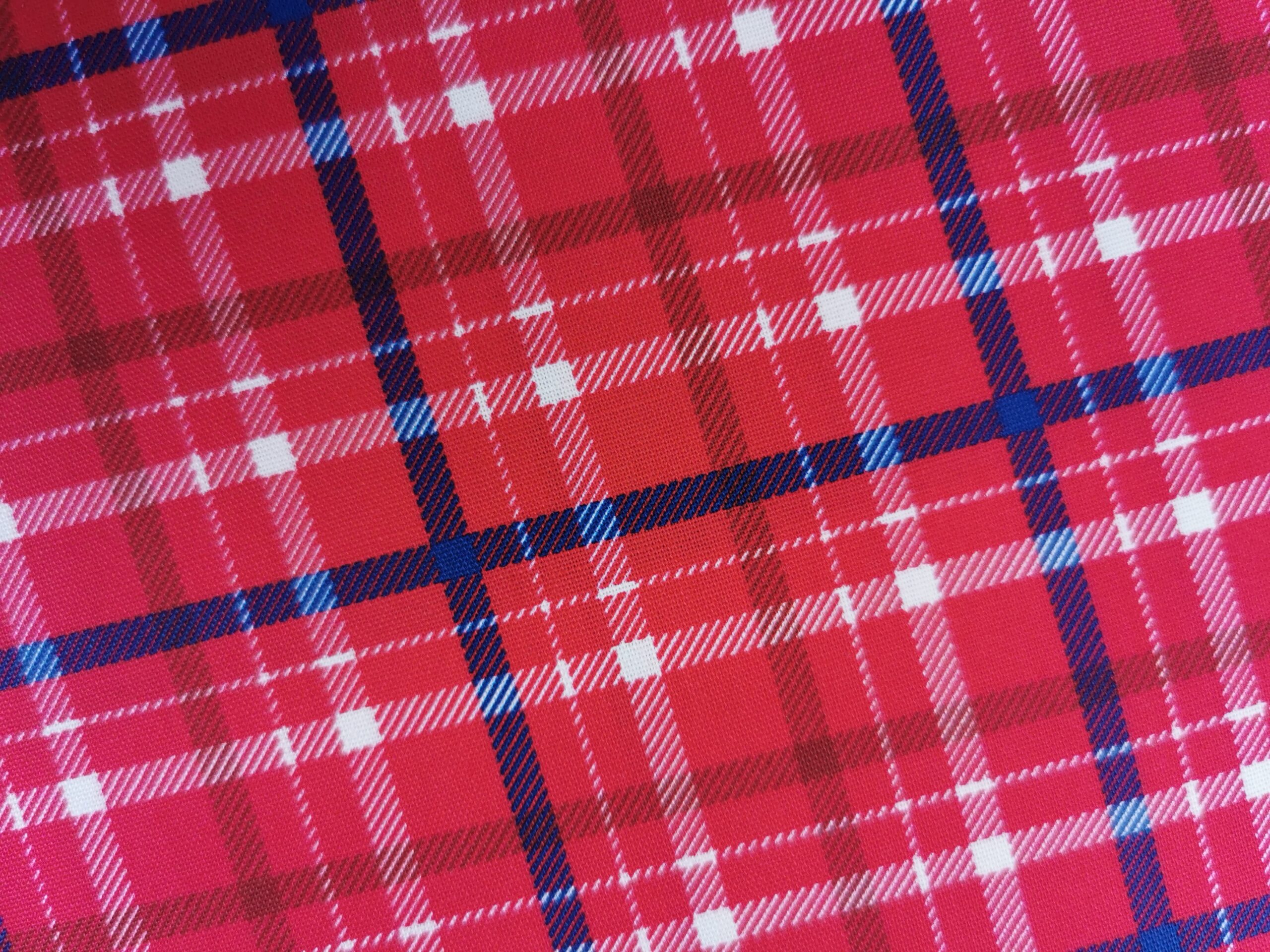 Christmas Holly Jolly Fabric from Craft Cotton FQ, 1/2 yard, Advent panel Santa Wreath Tartan 100% cotton free P+P - Image 5